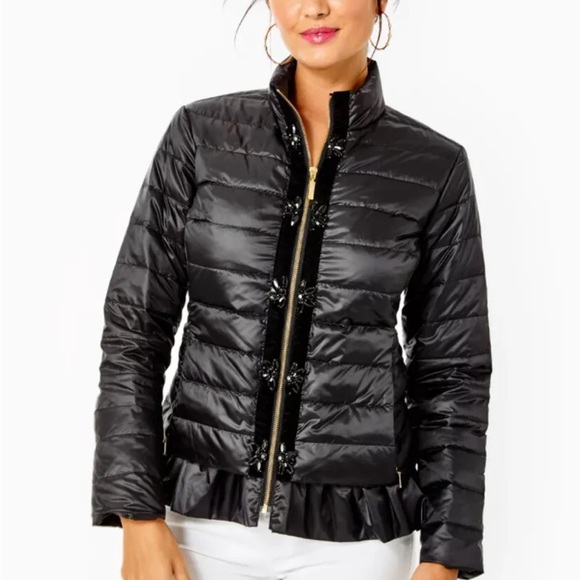 Lilly Pulitzer Darcia Onyx Jacket size 0 - Picture 1 of 8